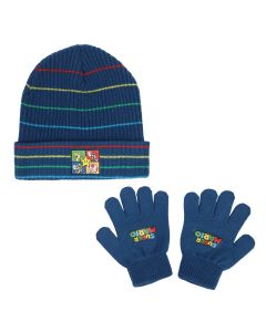 Super Mario Bros. Character Patch Kids Beanie & Gloves Set