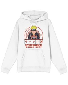 NARUTO - ICHIRAKU RAMEN SHOP ON WHITE HOODIE PPK (S-1,M-2,L-2,XL-2,XXL-1)