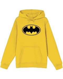 BATMAN - CORE YELLOW HOODIE PPK (S-1,M-2,L-2,XL-2,XXL-1)