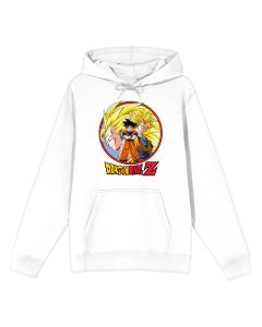 DRAGON BALL Z -  GOKU MENS WHITE HOODIE PPK (S-1,M-2,L-2,XL-2,XXL-1)