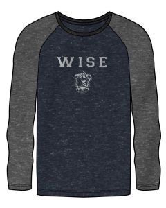 HARRY POTTER - Ravenclaw Grey Raglen LS Tee