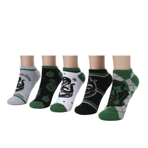Harry Potter House of Slytherin Women's Ankle Socks (Pack of 5)