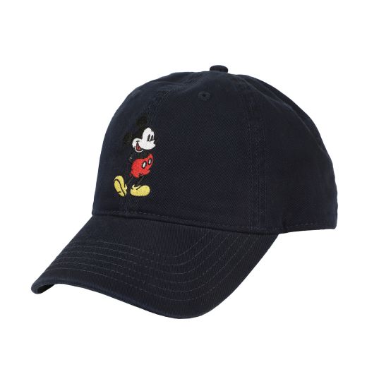 Disney Mickey Mouse Character Art Blue Unstructured Baseball Cap