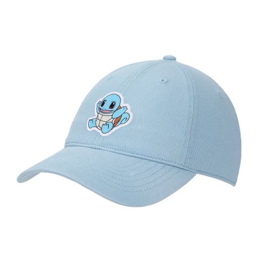 POKEMON - Squirtle Womens Sky-blue Cotton Twill Unstructured Baseball Cap