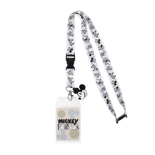 Mickey Mouse Classic Mickey and Friends AOP Sublimated Lanyard for Adults