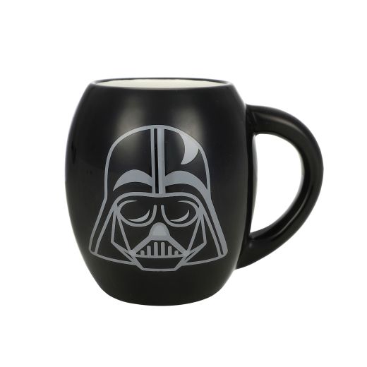 Star Wars: A New Hope Darth Vader 18 oz Ceramic Oval Mug for Hot & Cold Drinks
