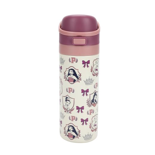 Disney Princess All-Over Character Print 24 Oz Stainless Steel Water Bottle