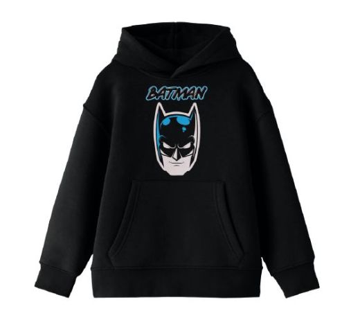 BATMAN - Preschool Art on Black Hoodie PPK (S-1,M-1,L-1)