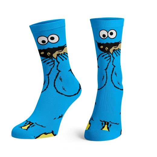 SESAME STREET - Cookie Monster 360 Men's Sock Blue