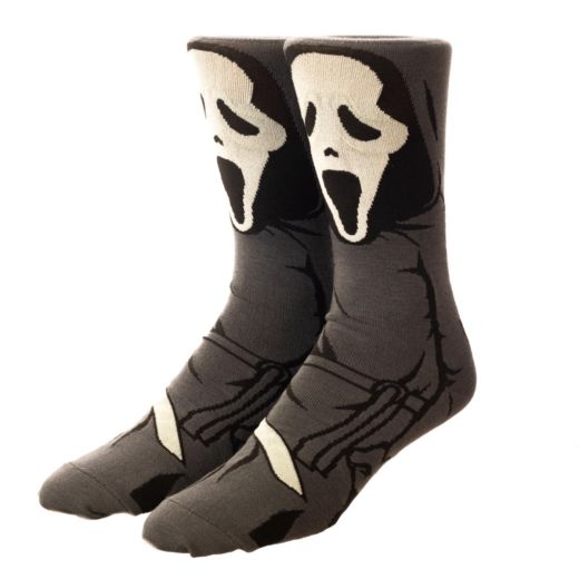 GHOSTFACE 360 CHARACTER MENS CREW SOCKS