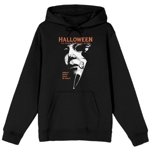 Halloween The Curse of Michael Myers Terror Never Rests in Peace Black Hoodie