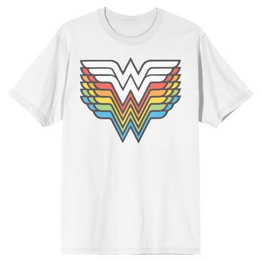 DC COMICS - WONDER WOMAN - S GENERAL PRIDE WHITE Adult TEE