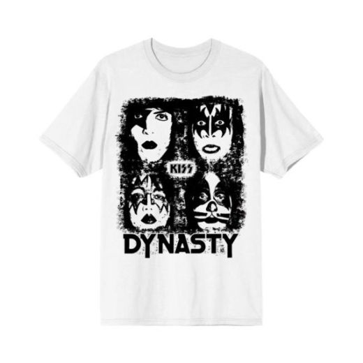 Bravado Kiss Dynasty Adult White T-Shirt