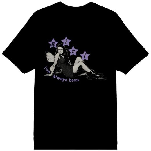 Bravado Olivia Rodrigo Girl I've Always Been Adult Black T-Shirt