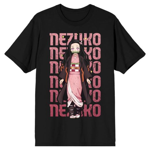 Demon Slayer Nezuko Kamado Black T-Shirt