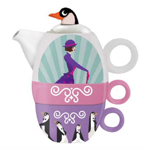 Mary Poppins Ceramic Tea for Two Set