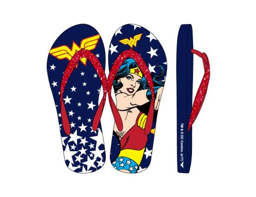 DC COMICS - WONDER WOMAN - Glitter Zori Sandal