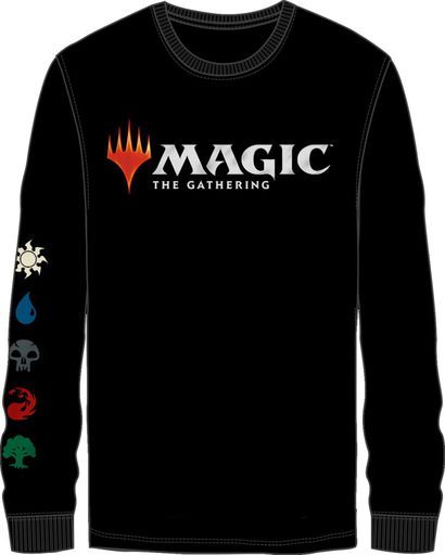 Magic the Gathering - Magic logo and symbols Black long sleeve PPK (S-1,M-2,L-2,XL-1)