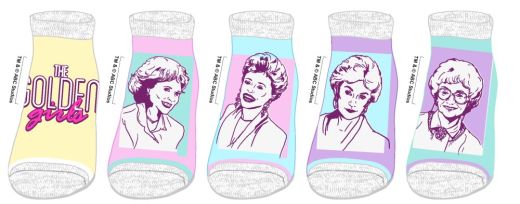 GOLDEN GIRLS -  5pk ankle socks
