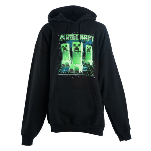 MINECRAFT -  YOUTH GEL BLACK PULLOVER HOODIE