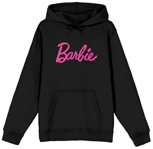 BARBIE - Core Logo Mens Black Hoodie