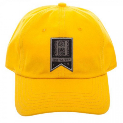 HARRY POTTER - HUFFLEPUFF - Woven Label Adj Hat