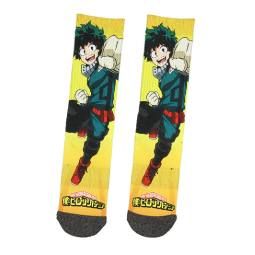 MY HERO ACADEMIA - Chibi AOP Sublimated Crew Sock