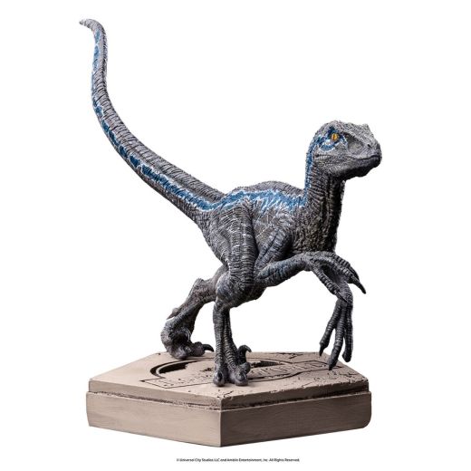 Iron Studios - Jurassic World Velociraptor Blue Icons