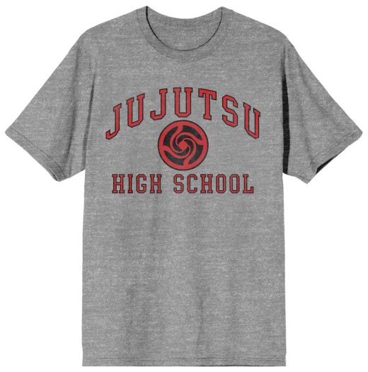 Jujutsu Kaisen Jujutsu High School Heather Grey T-Shirt