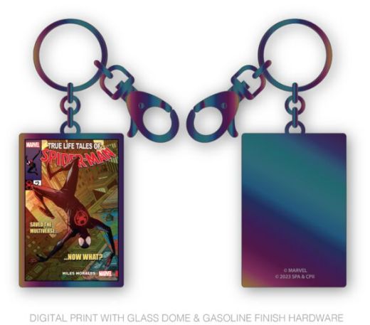 SPIDERMAN - Marvel Into the Spider-Verse Miles Morales Holographic Key Chain