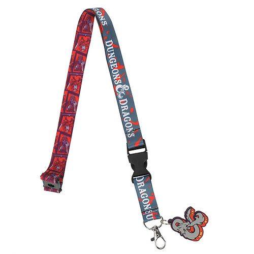 DUNGEONS AND DRAGONS - Lanyard With & Charm