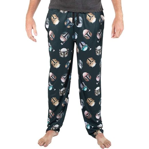 STAR WARS - Mens Mandalorian Helmet AOP Lounge Pants 8PPK (S-1,M-2,L-2,XL-2,XXL-1)