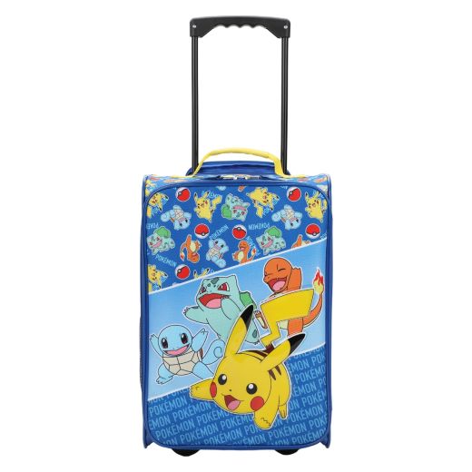 POKEMON - 18" Pikachu Pilot Case luggage with pvc patch