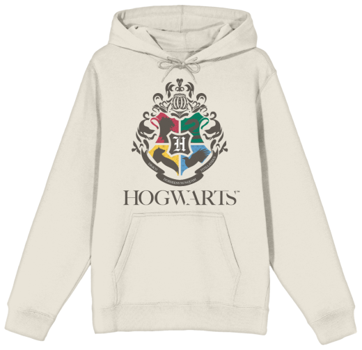 HARRY POTTER -Hogwarts Minimal Crest on Natural PPK (S-1,M-2,L-2,XL-2,XXL-1)