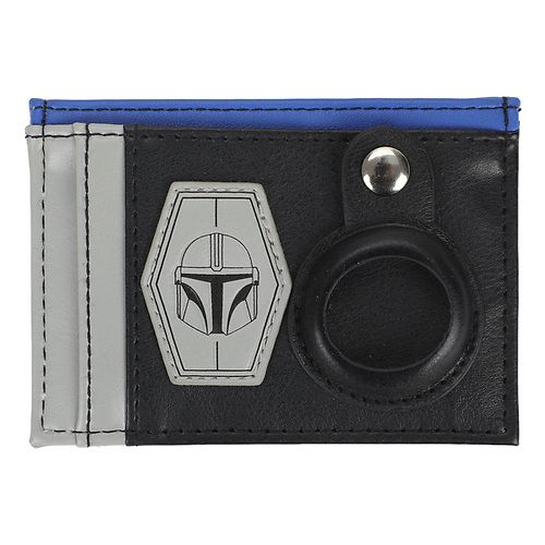 STAR WARS - The Mandalorian Card Holder with Air Tag Slot