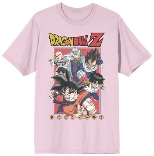 Dragonball Z - Group Pink TEE 8PPK (S-1,M-2,L-2,XL-2,XXL-1)