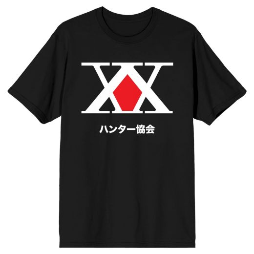 Hunter X Hunter Symbol Kanji Black T-Shirt