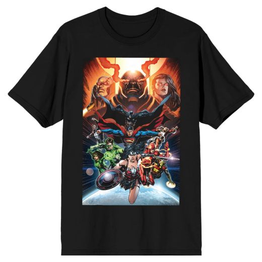 DC Comics Justice League Black T-Shirt
