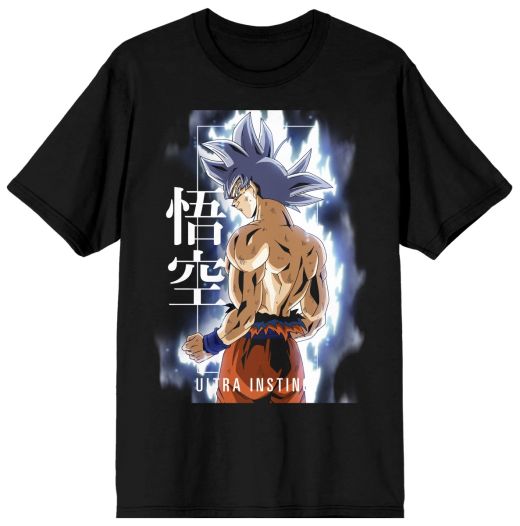 Dragon Ball Super Goku Ultra Instinct Black T-Shirt
