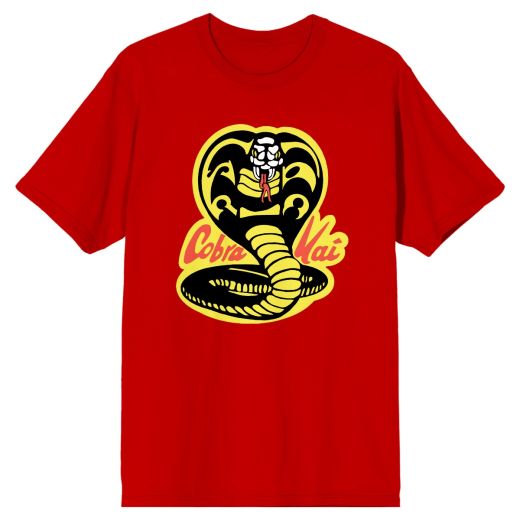 Cobra Kai Logo Mens Red T-shirt