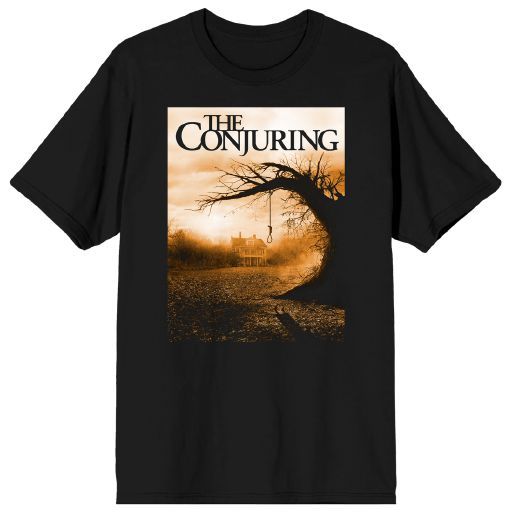 THE CONJURING - Movie Poster Art Mens Black Tee