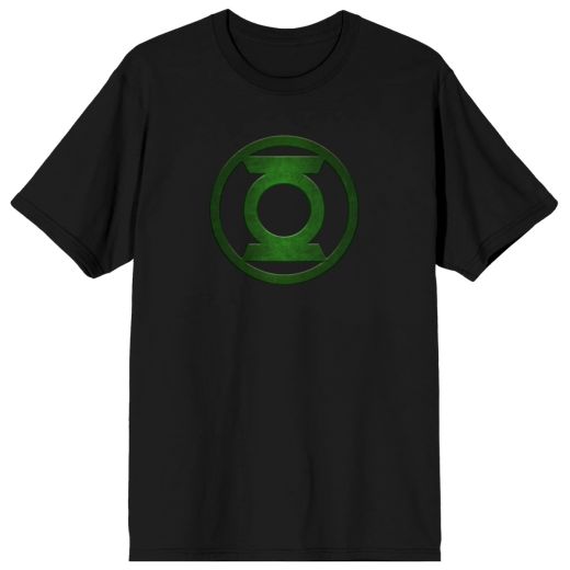 DC Comics Green Lantern Logo Black T-Shirt