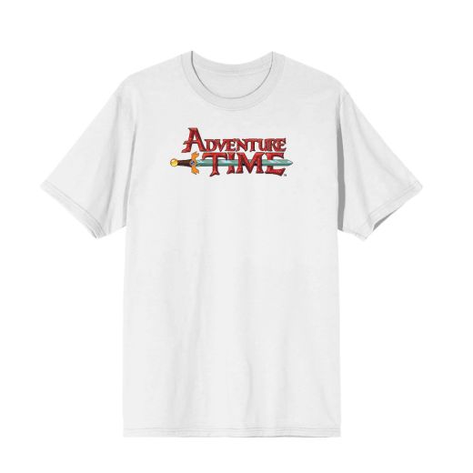 Adventure Time Logo White T-Shirt