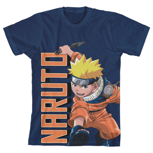 Naruto Oversized Character Navy Youth Tee-
