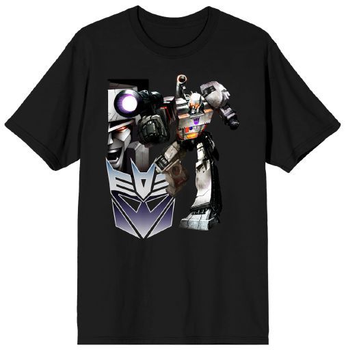 Transformers - MEGATRON COMPOSITION Men’s BLACK TEE PPK (S-1,M-2,L-2,XL-2,XXL-1)