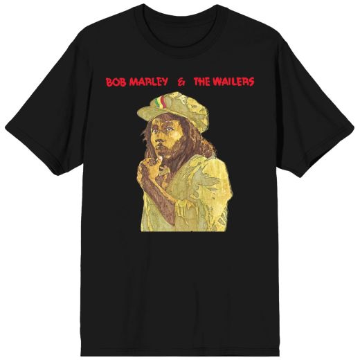 MARLEY - AND THE WHALERS BLACK MEN'S TEE