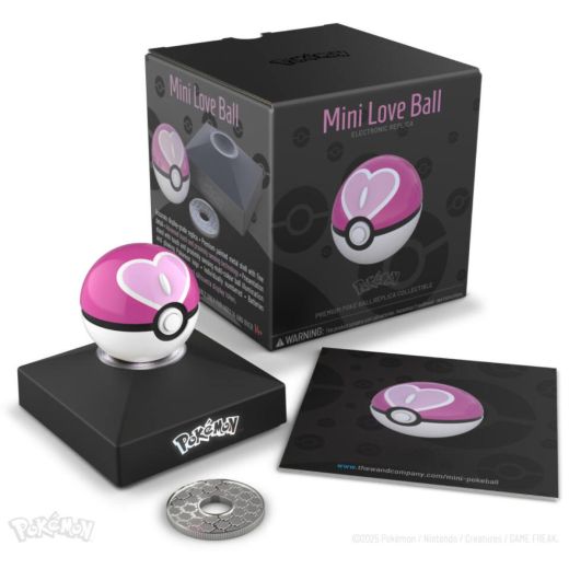 The Wand Company - Pokémon Die-Cast Mini Love Ball Replica