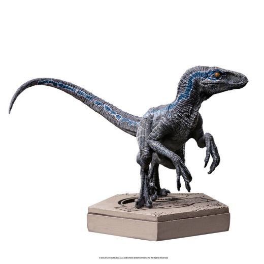 Iron Studios - Jurassic Park Velociraptor B Blue Icons